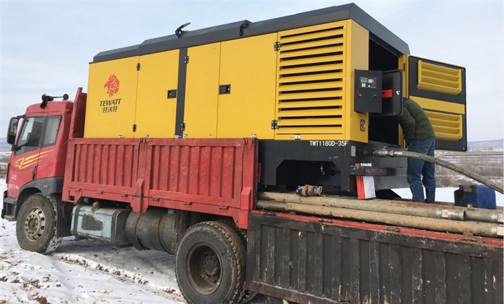 High Pressure Diesel Mobile Air Compressors 1180 Series